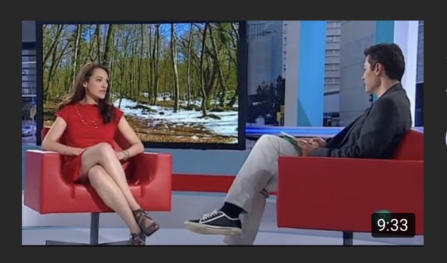 Entrevista a Mónica Esgueva en Televisión Española sobre el libro CUANDO SEA FELIZ