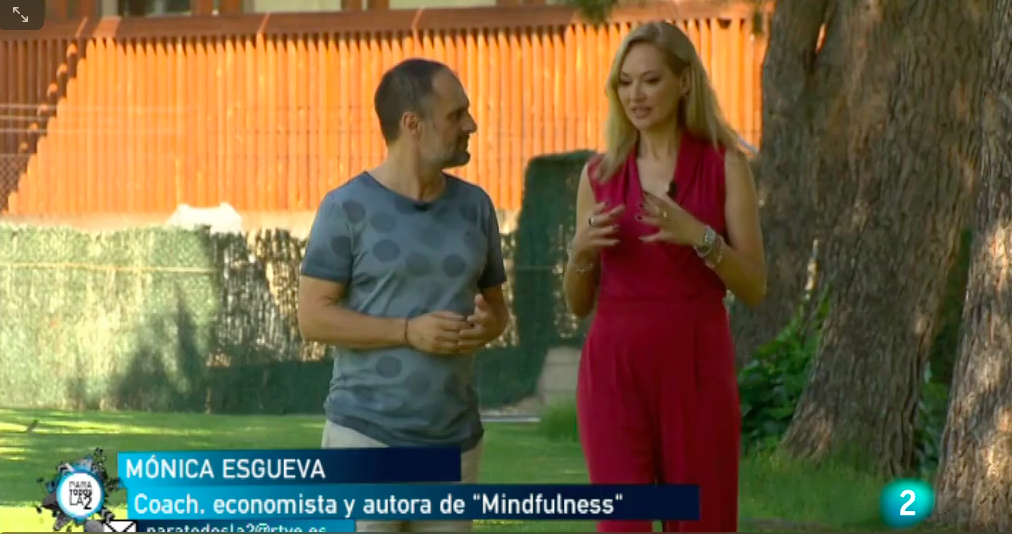 Reportaje sobre el Mindfulness y la Meditación en Televisión Española. Entrevista a Mónica Esgueva