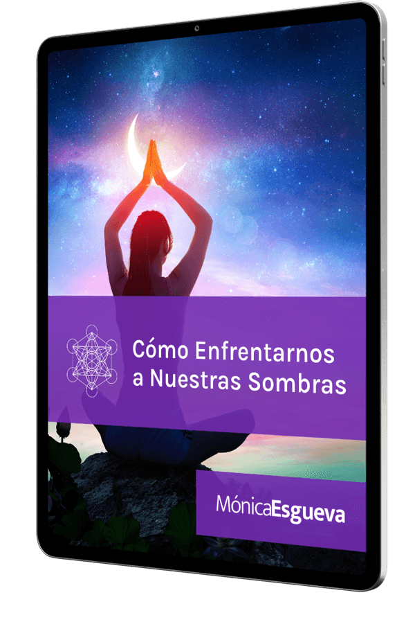 eBook «Cómo enfrentarnos a nuestras sombras» en una tableta